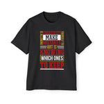 Creativity Quote Graphic Tee-INNBLAC Fashion Apparel
