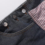 Pantalones vaqueros holgados con estampado de serpiente