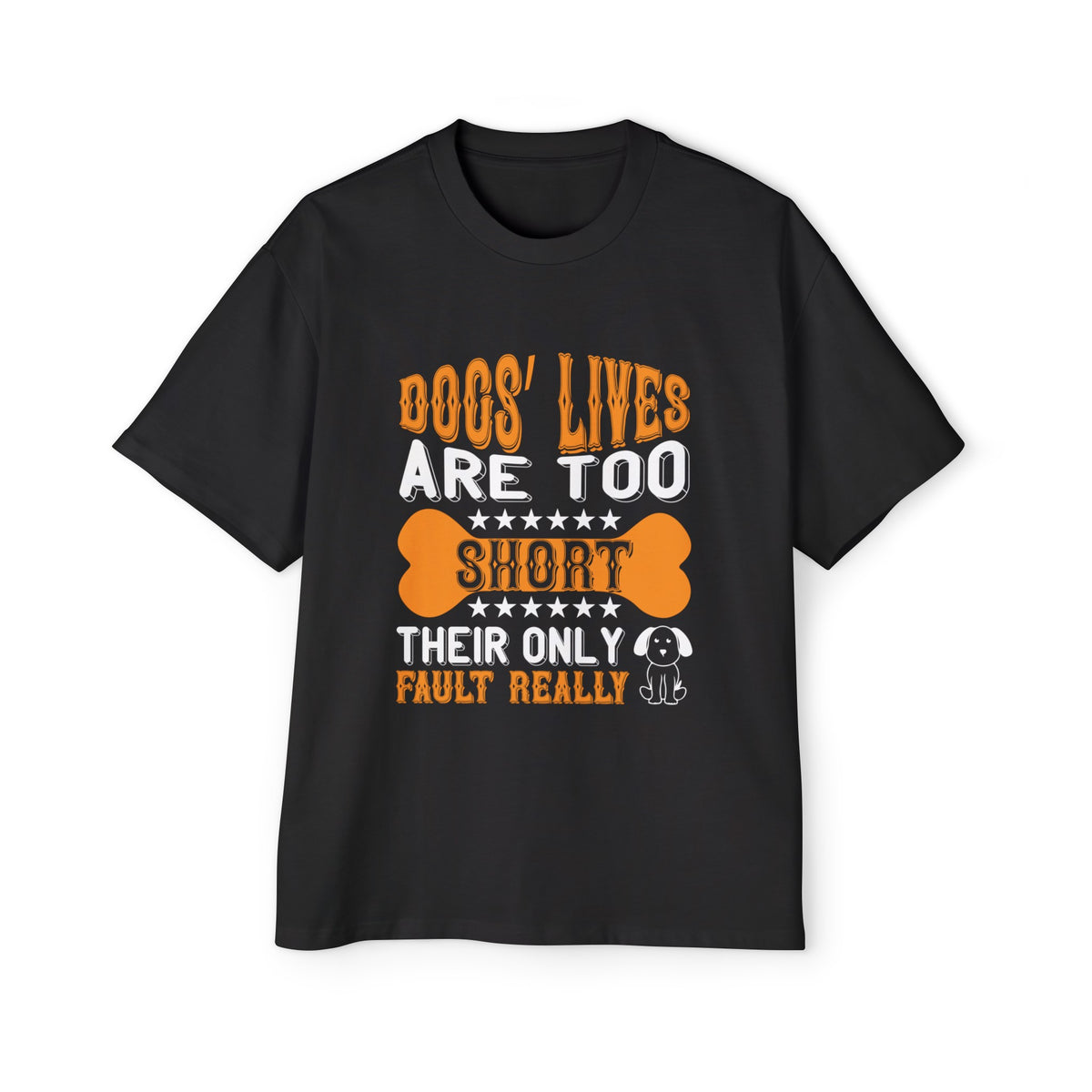 Dog Quote Graphic Tee-INNBLAC Fashion Apparel