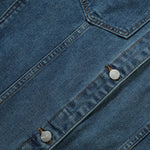 Classic Blue Washed Denim Vest