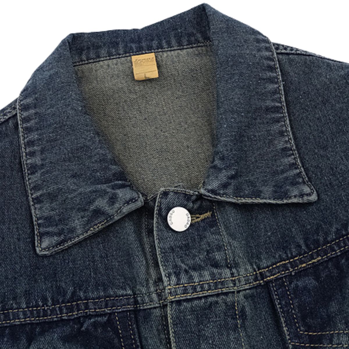 Retro Hip-hop Street Washed Denim Jacket