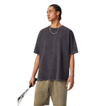 Washed Faded Baggy Cotton Tee 7.5oz