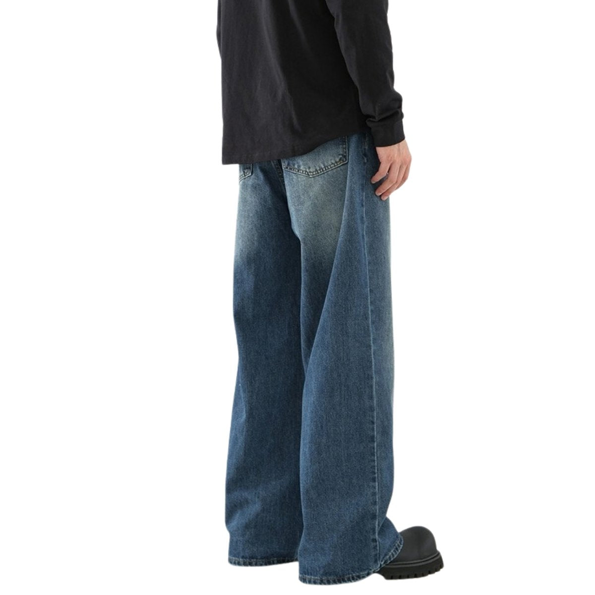 Men’s Y2K Baggy Wide Leg Jeans