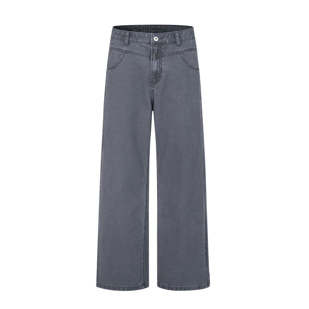 Retro Loose-Fit Straight-Leg Wide Leg Casual Pants