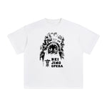 Chinese Beijing Opera Graphic Tee-INNBLAC Fashion Apparel