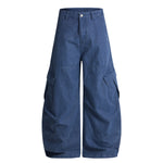 Side Pocket Cargo Casual Loose Fit Pants