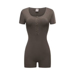 Vintage Washed Slim Fit Bodysuit Tee
