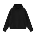 Cotton Structured French Terry Boxy Hoodie
