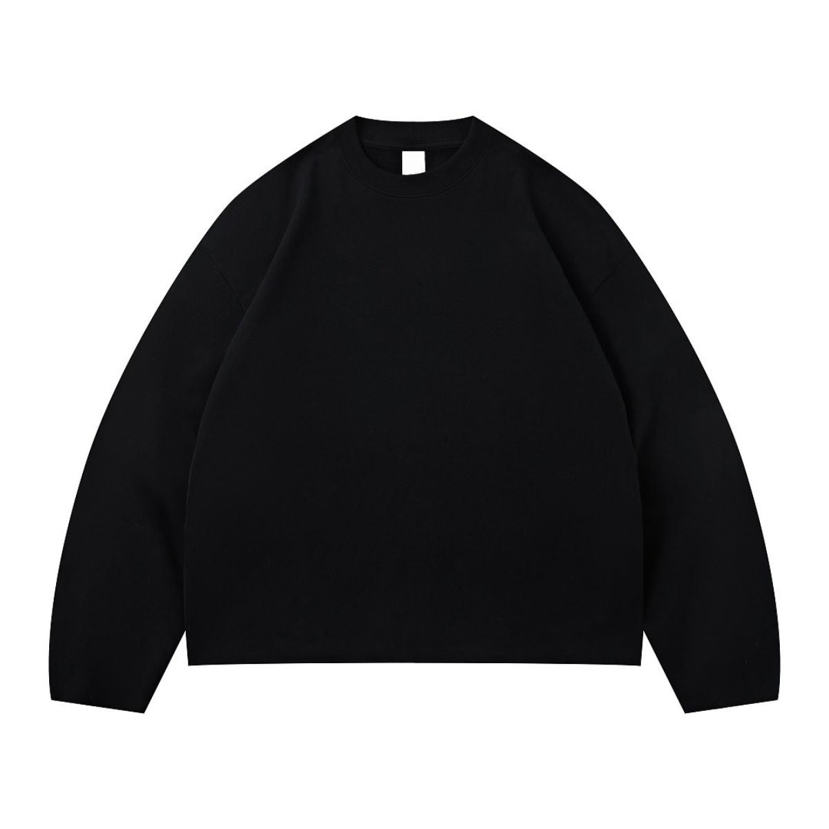 Curved Sleeve Modal French Terry Long Sleeve Tee