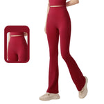 Buttery-Soft Flare Leggings for Women Tummy Control Workout Pants