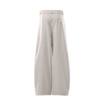 Old Money Draped Barrel Leg Trousers