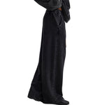 Vintage Wash Cotton Patchwork Sweatpants