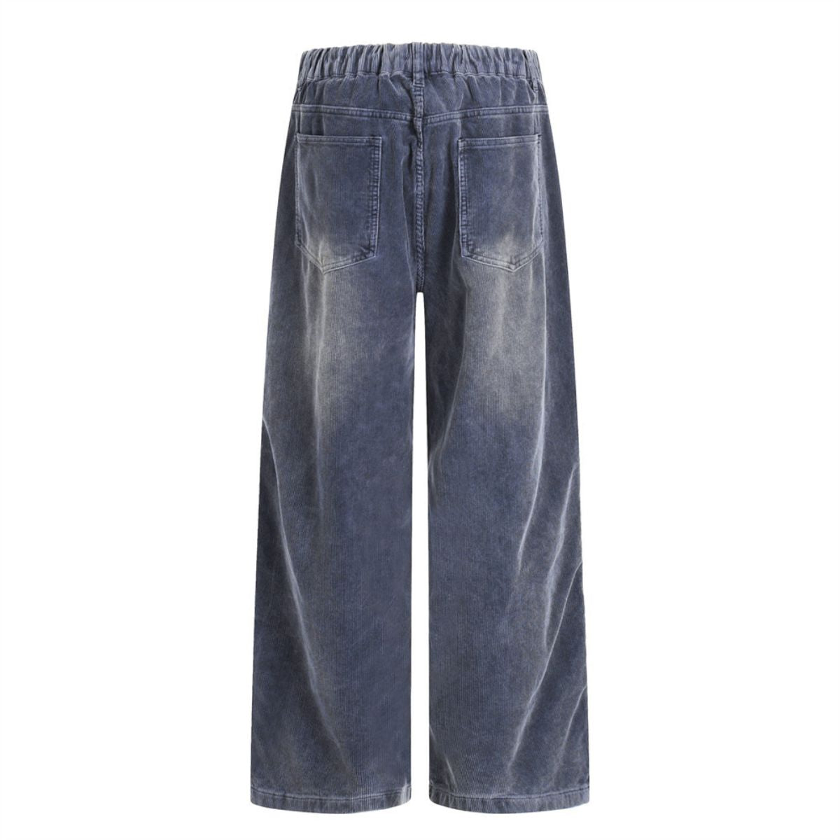 Men's Vintage Corduroy Washed Loose Wide-Leg Pants