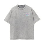 Astronaut Futuristic Streetwear Chrome Graphic Tee-INNBLAC Fashion Apparel