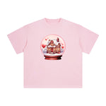 Valentine Snow Globe Graphic Tee-INNBLAC Fashion Apparel