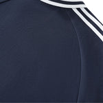 Retro Striped Collar Pullover Sweatshirt