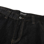 Vintage Raw Wash Loose Straight Leg Jeans