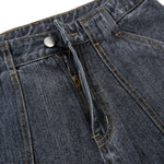Vintage Washed Slub Distressed Baggy Denim Pants