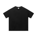 Vintage Wash Relaxed Linen-Cotton Blend Short Sleeve T-Shirt