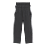 Contrast Side-Stripe Cotton Sweatpants