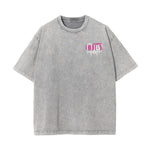 Brooklyn Graffiti Stone Wash Graphic Tee-INNBLAC Fashion Apparel