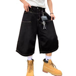 Bermudas con lavado vintage y salpicaduras de tinta