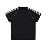 Heavyweight Cotton Colorblock Streetwear T-Shirt