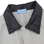 Vintage Barn Style Unisex Solid Color Denim Jacket