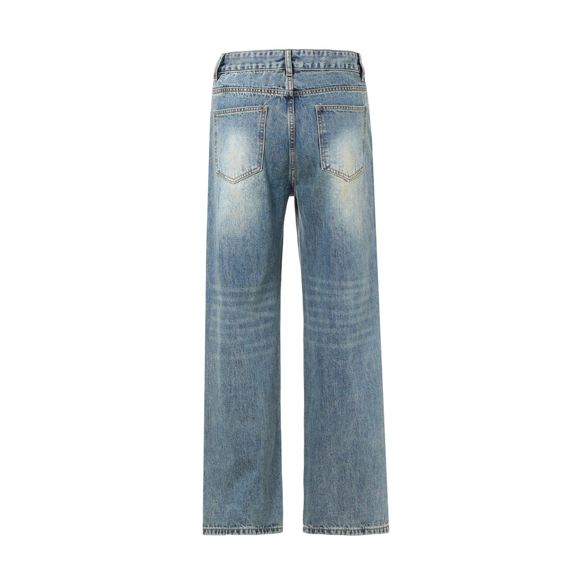 Cleanfit Baggy Washed Faded Jeans-INNBLAC Fashion Apparel