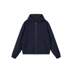 Vintage Boxy Full Zip Hooded Sweatshirt