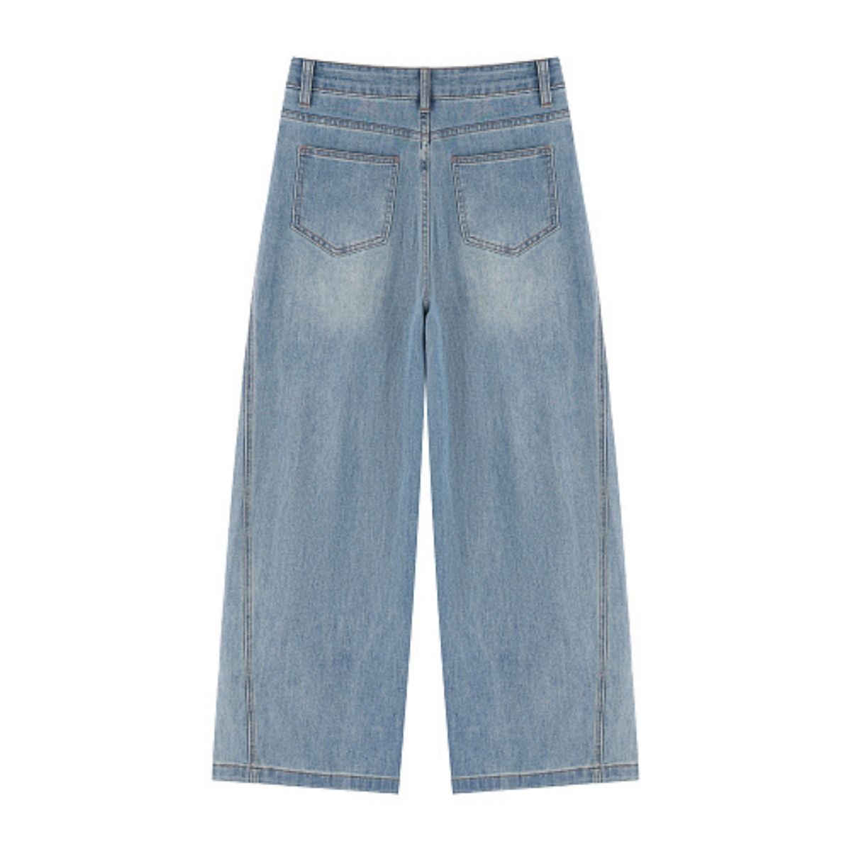 426G Heavyweight High-Waisted Wide Leg Jeans