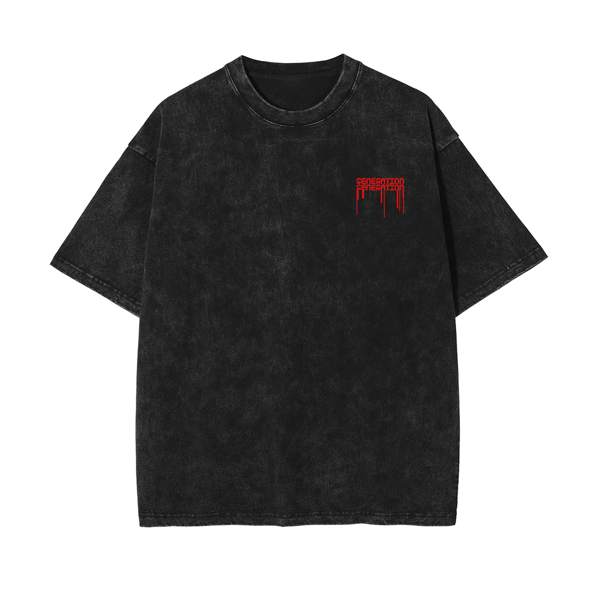Generation Streetwear Brutalism Graphic Tee-INNBLAC Fashion Apparel