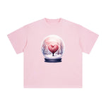Valentine Snow Globe Graphic Tee-INNBLAC Fashion Apparel