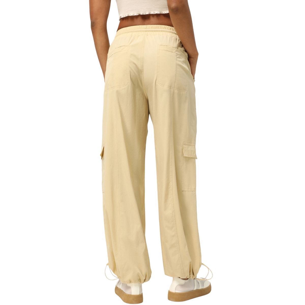Relaxed-Fit Parachute Cargo Pants