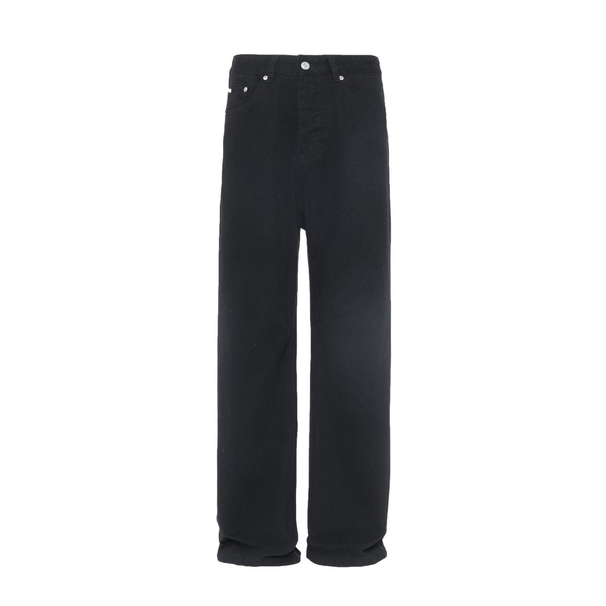 High Street Washed Wide Straight Jeans