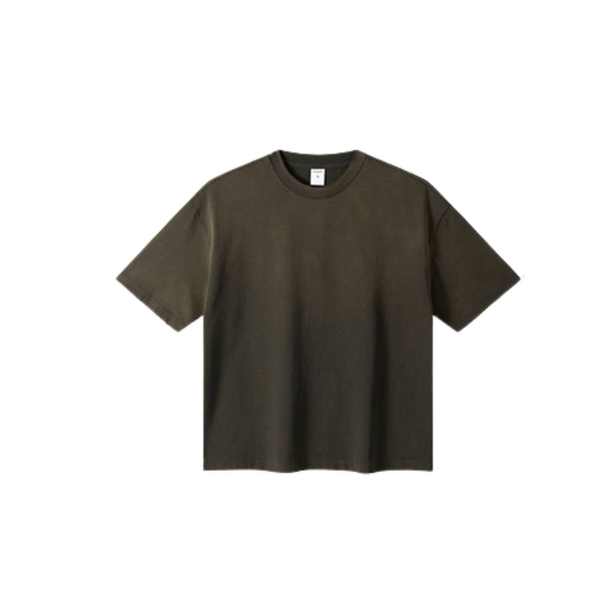 Camiseta desteñida con lavado a la piedra de 7.5 oz