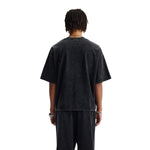 Camiseta vintage lavada, cuadrada y pesada, 8.25 oz