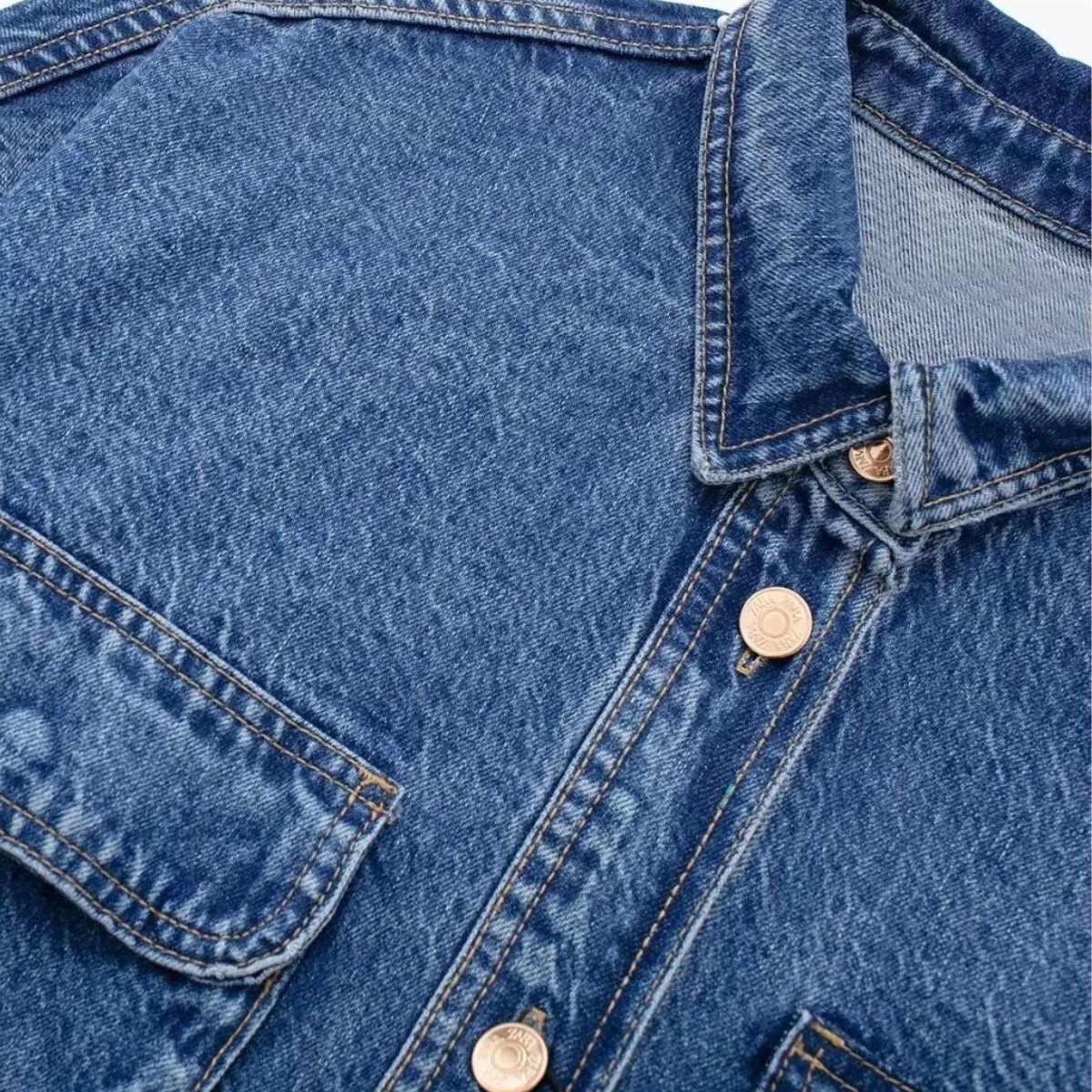 Women's Denim Versatile Shirt Jacket