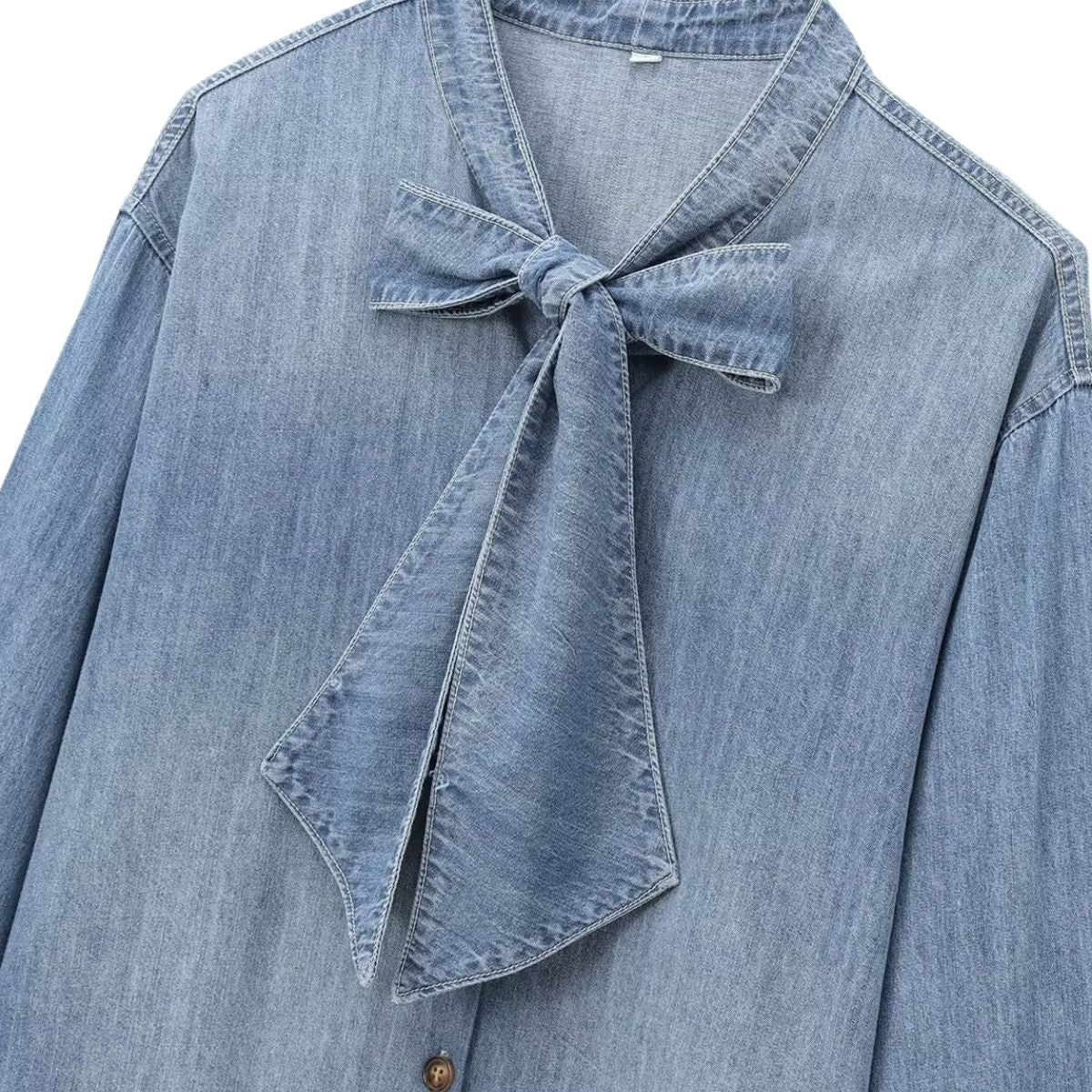 French Versatile Denim Shirt