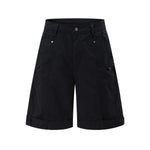Streetwear Cargo Straight Bermuda Shorts