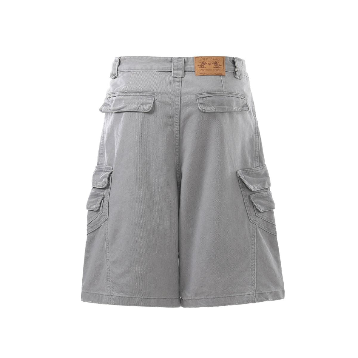 Multi Pocket Cargo Denim Shorts