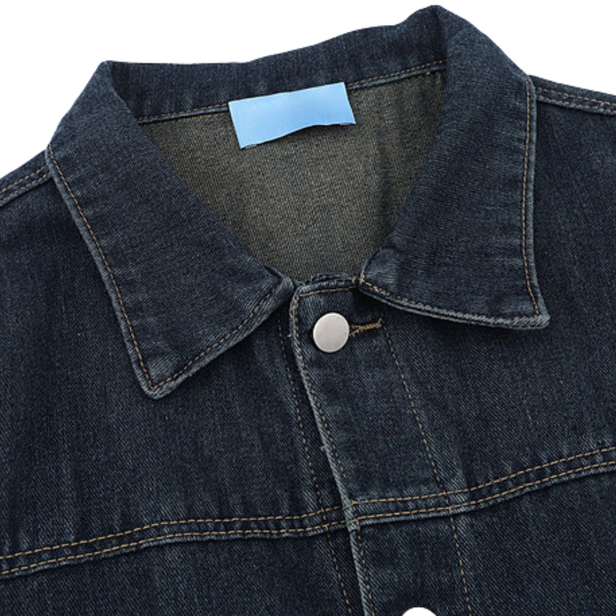 Multi-pocket Vintage Loose Washed Work Denim Jacket