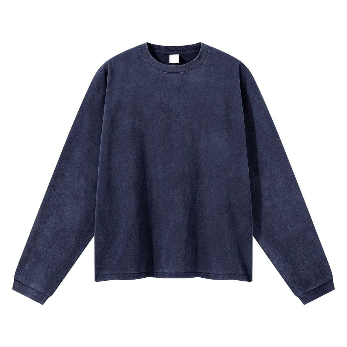 Heavyweight Vintage Brushed Washed Long Sleeve Tee