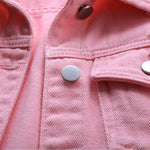 Women's Relaxed Fit Ripped Denim Vest