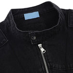 Hot Selling Textured Lapel Loose Fashionable Men's Denim Jacket