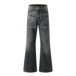 Whiskering Process Vintage Denim