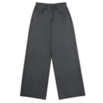 Button Fly Relaxed Fit Baggy Straight Leg Vintage Work Pants