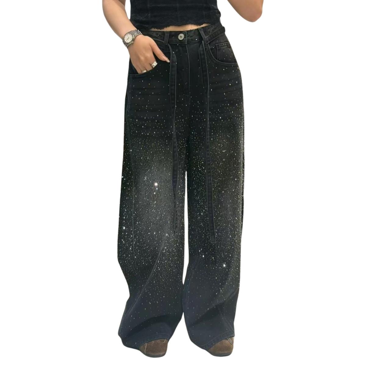 Starlight Crystal Embellished Jeans