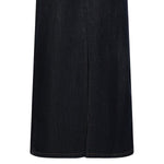 Women's Spaghetti Strap Denim Midi Dress