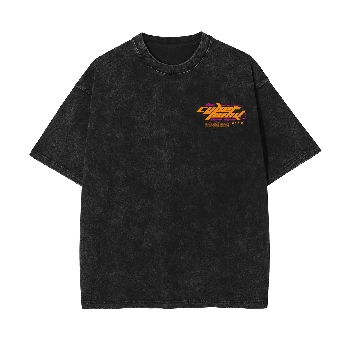 Cyberpunk Streetwear Brutalism Graphic Tee-INNBLAC Fashion Apparel